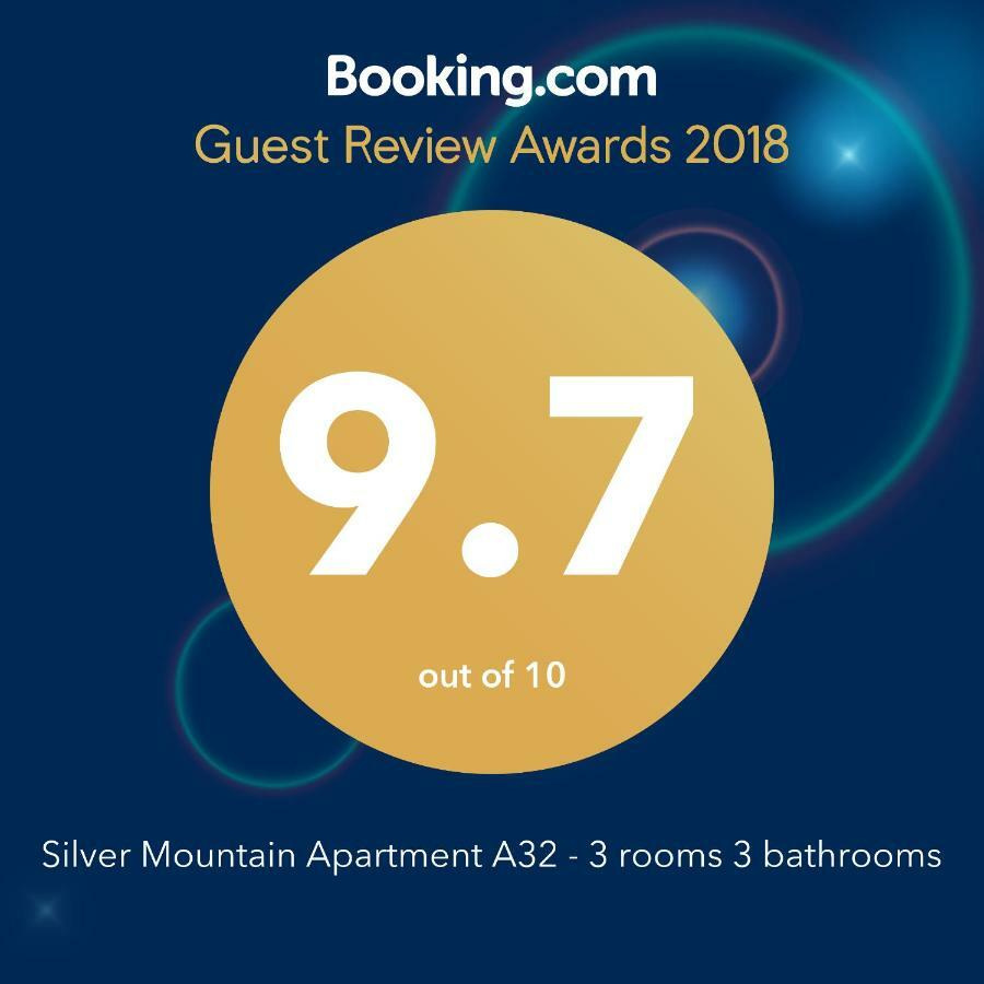 Silver Mountain Apartment A32 - 3 Rooms 3 Bathrooms Poiana Brasov Eksteriør bilde